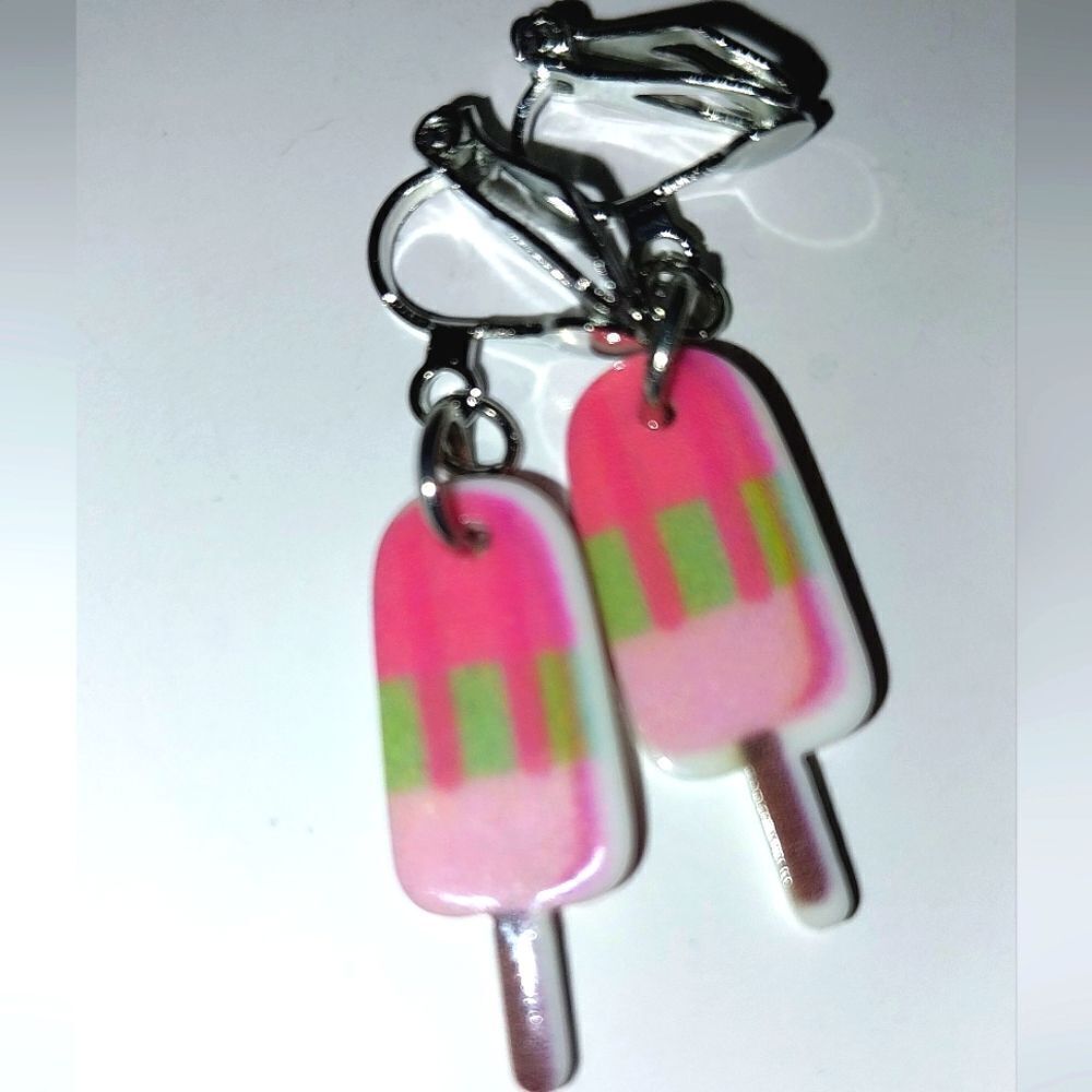 Super cute girls clip-on earrings - Picture 3 of 4